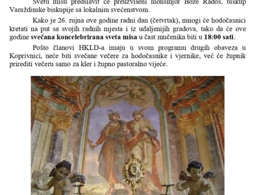 Croatia: Pilgrimage to Sts. Cosmas and Damian